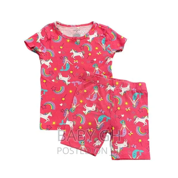 Carter's Unicorn and Mermaid Short Pyjama Set · Photo 1