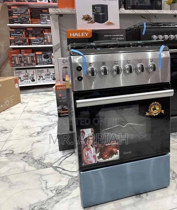 Check Out Unique Ferre 60x60cm 4 Gas Burner With Oven Grill · Photo 1