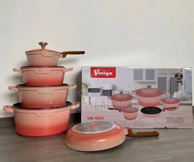 Vimgo -9 Piece Cookware Set · Photo 1