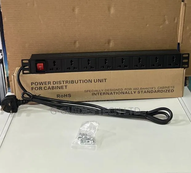 8-Way Pdu Extension Board With Surge Protector, 8-Way Pdu · Photo 1