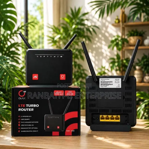 OLAX Mc60 300Mbps Turbo LTE Router – Ready for Work Home · Photo 1