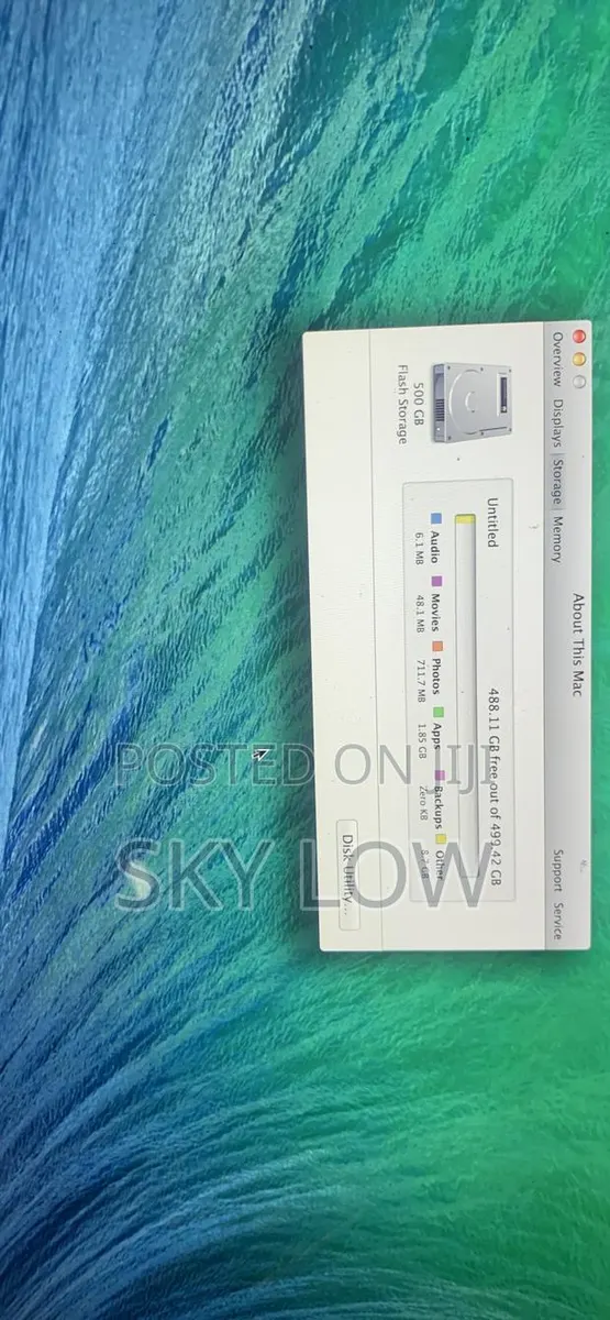 Laptop Apple MacBook 2013 16GB Intel Core i7 HDD 500GB · Photo 1