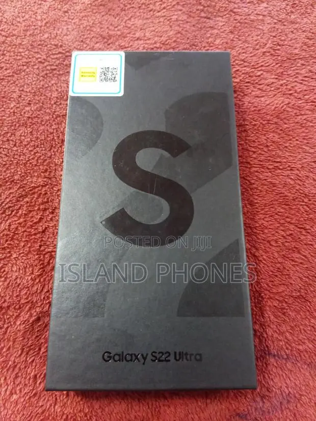 New Samsung Galaxy S22 Ultra 5G 128 GB Black · Photo 1