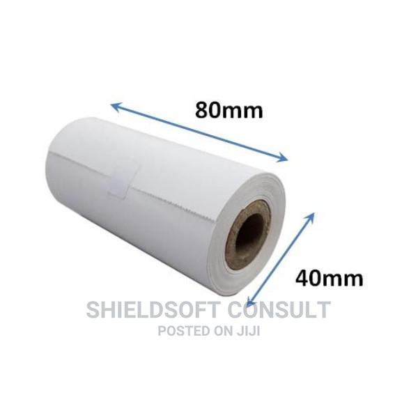 Thermal Paper Roll (80mmx40mm - Box of 100pcs) · Photo 1