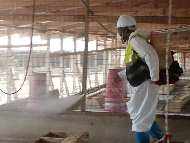 Penthouses For Chicken And Animals Farms Disinfection Works · Photo 1