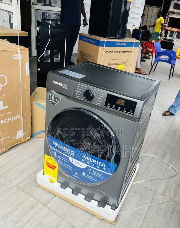 Check Out Adorable Nasco 10kg Front Load Washing Machine · Photo 1