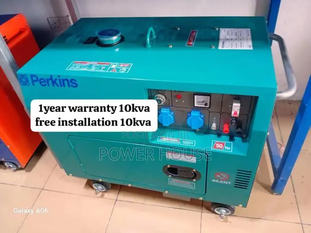 Energetic Prime 10kva 13000watts Diesel Generator Perkins · Photo 1