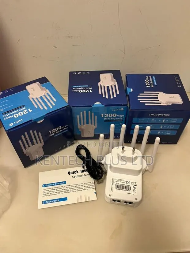 1200mbps 6 Anatenna Dual Band Wifi Rang Extender · Photo 1