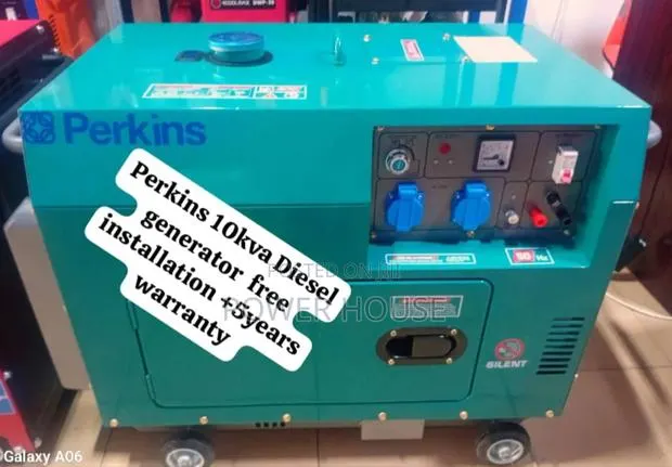 Diamond Power Perkins Diesel Generator 10kva Silent · Photo 1