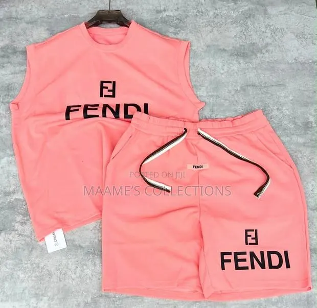 Men’s Stylish 2-Piece Shorts and Sleeveless / Armless Top Set · Photo 1