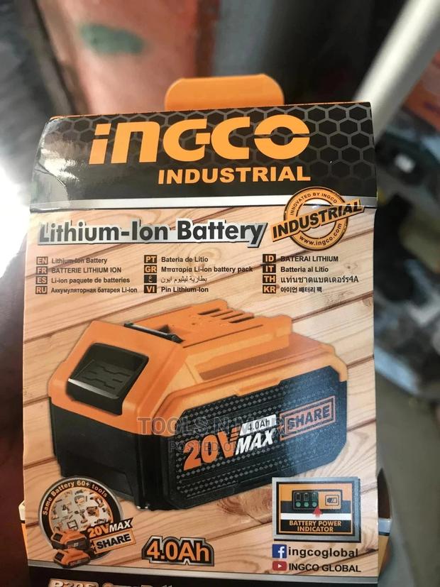INGCO 20volts Lithium Ion Battery (4.0ah) · Photo 2