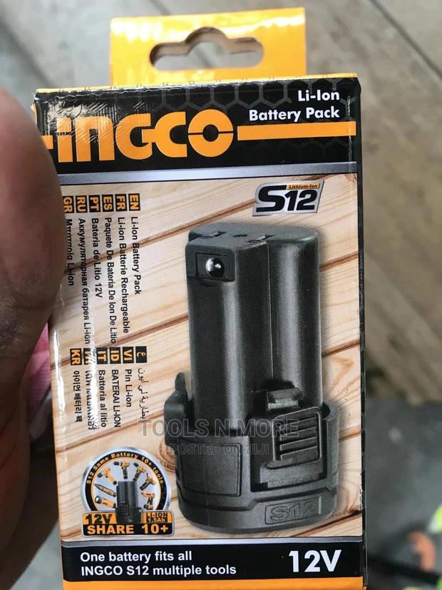 12volts Lithium Ion Cordless Battery · Photo 1