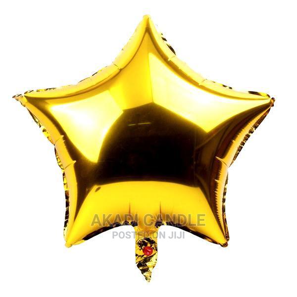Silver Star Foil Balloon 18 Inches