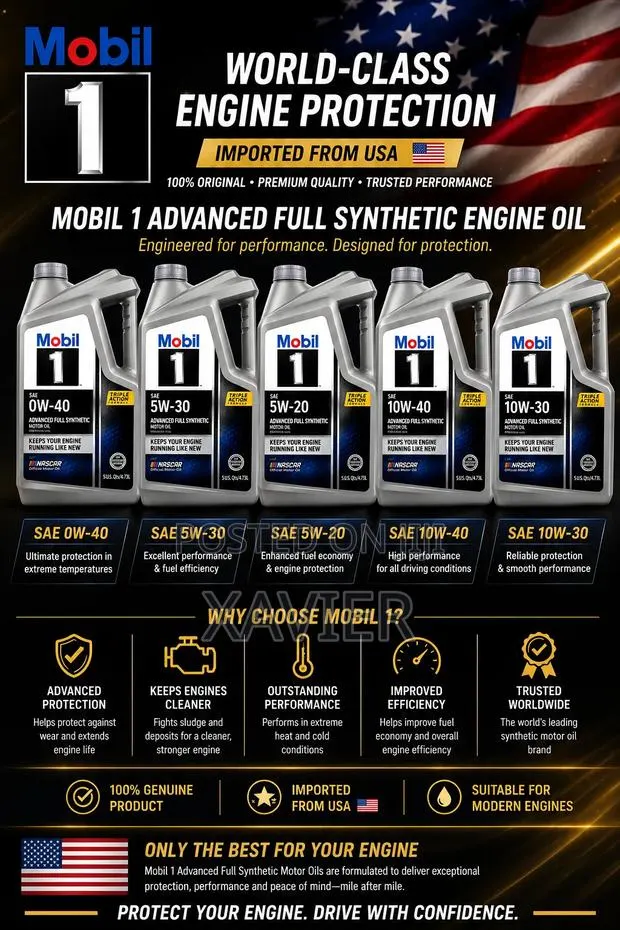 Original Mobil 1 Advanced Full Synthetic. Directly From The Usa · Photo 1