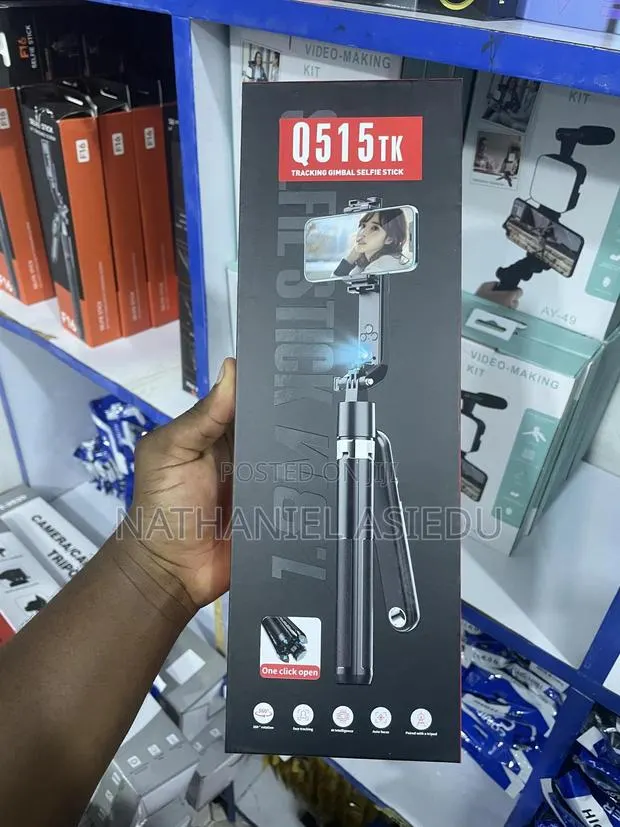 Tec Q515tk Tracking Gimbal Selfie Stick · Photo 1