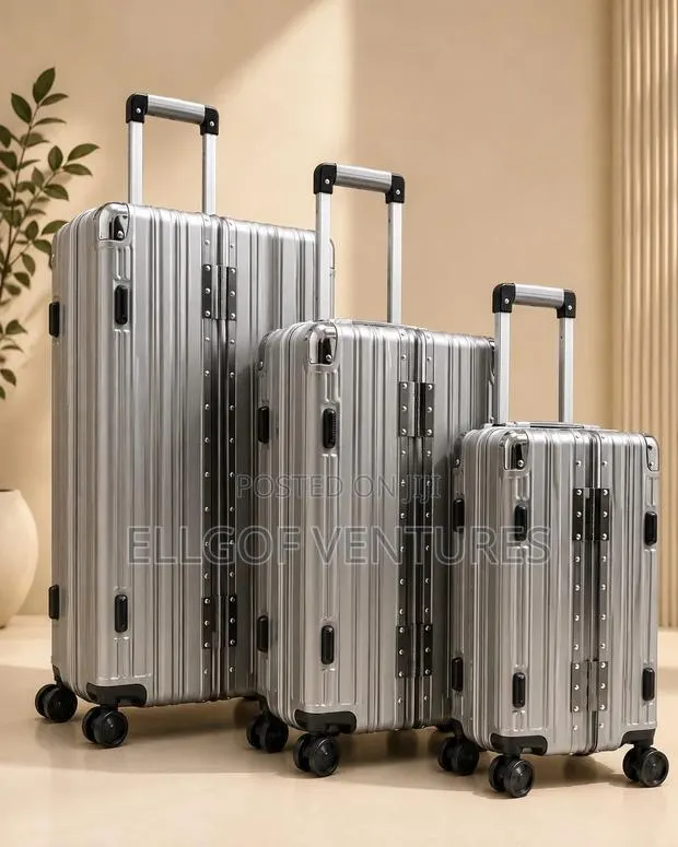 3-Piece Premium Hard Shell Travel Luggage Set With TSA Lock 360 Wheel · Photo 1