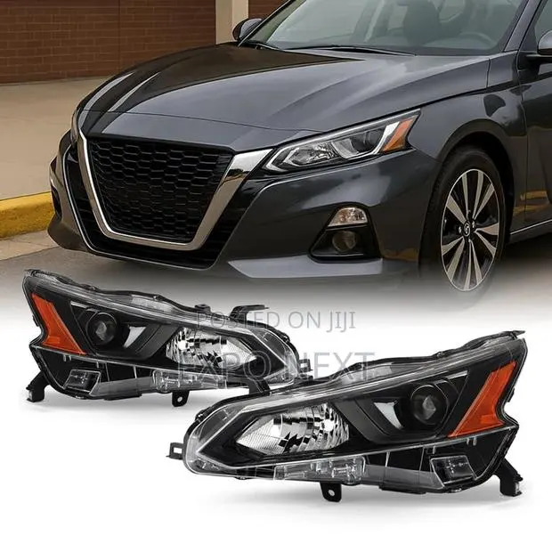 2019-2022 Nissan Altima 4Dr Halogen Model Headlights Head Lamps-Pair · Photo 1