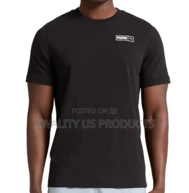 Puma Men's Short Sleeve Graphic Logo T-Shirt · Photo 1