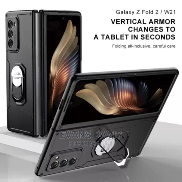 Samsung Galaxy Z Fold 2 Back Case With Ring Holder · Photo 2