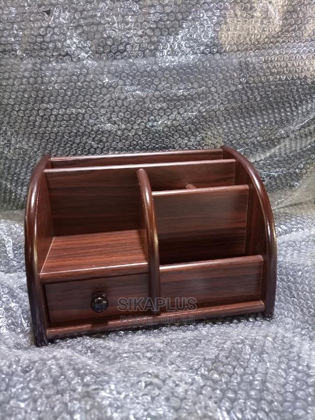 Wooden Desk Organizer/Pen Holder · Photo 1