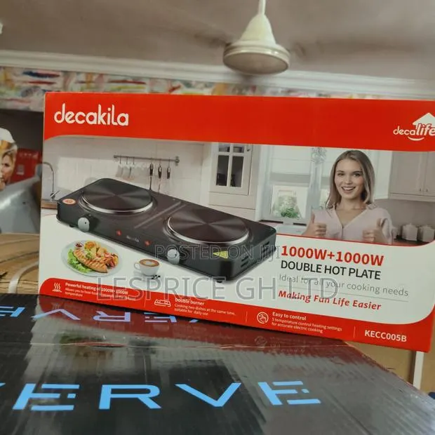 Super Mega Price Slash on Our Unique 2000w Decakila Hot Plate · Photo 1