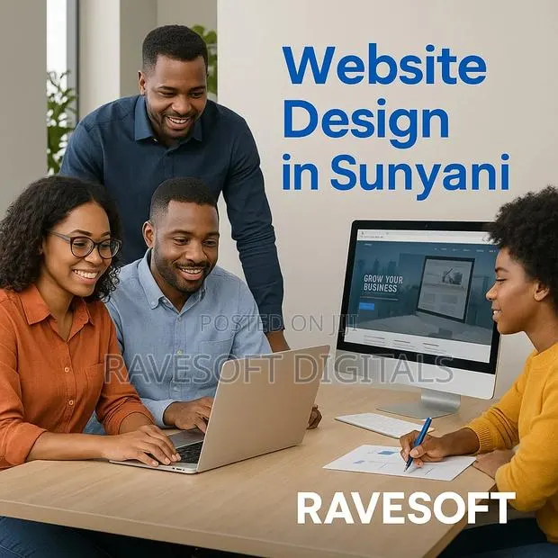 Ravesoft Website Design in Sunyani – Modern Responsive · Photo 1
