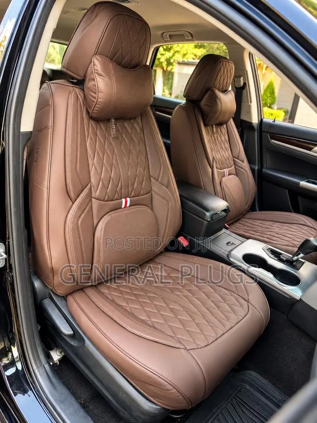 Universal Original Leather 5 Seater Front & Back Car Seat Covers · Photo 1