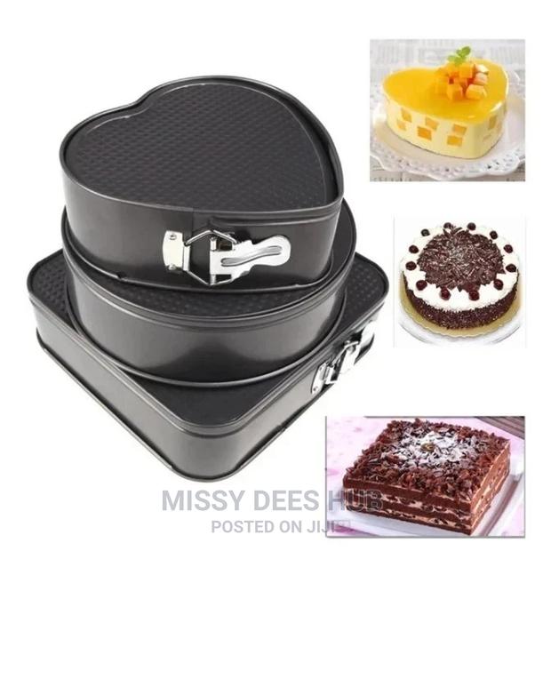 3pcs Non-Stick Cake Pan · Photo 5