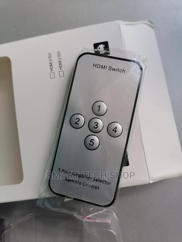 Hdmi Switch 5 to 1 Ultra HD With Remote Control · Photo 8