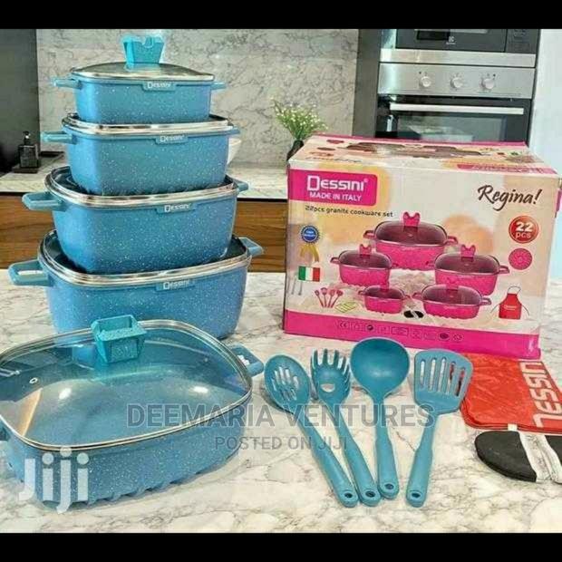 Dessini 22pcs Granite COOKWARE Set · Photo 3