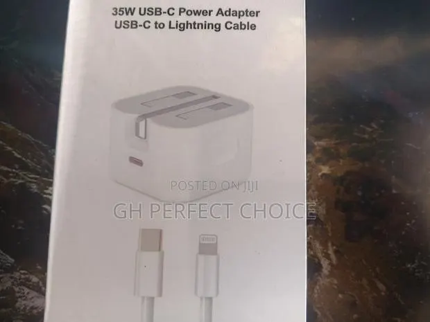 iPhone Type C Fast Charger, 3-pin, Premium Quality · Photo 1