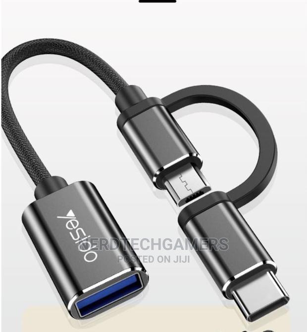 USB C OTG Adapter USB Type C Splitter · Photo 2