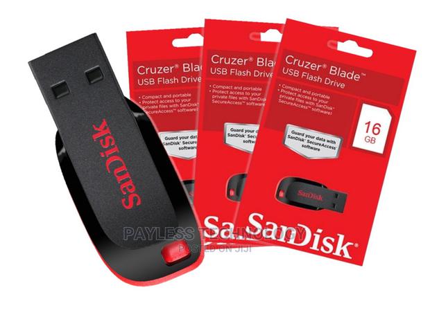 Sandisk 16gb Cruzer Blade Pendrive · Photo 1