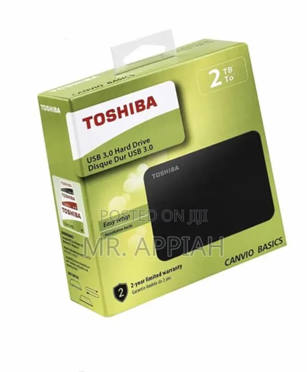 Durable and Affordable Toshiba External Drive 2TB · Photo 1