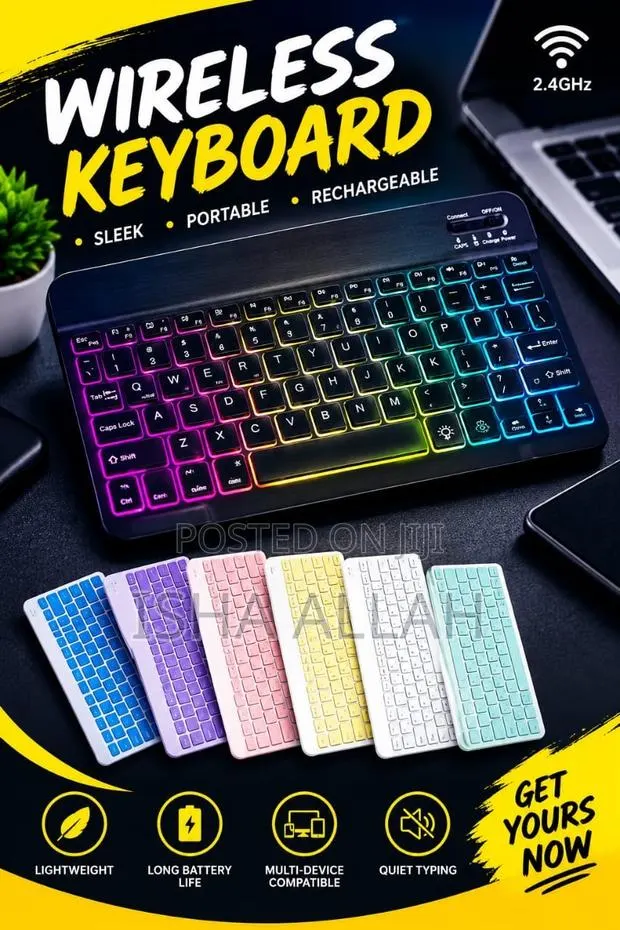 GlowType RGB Wireless Keyboard · Photo 1