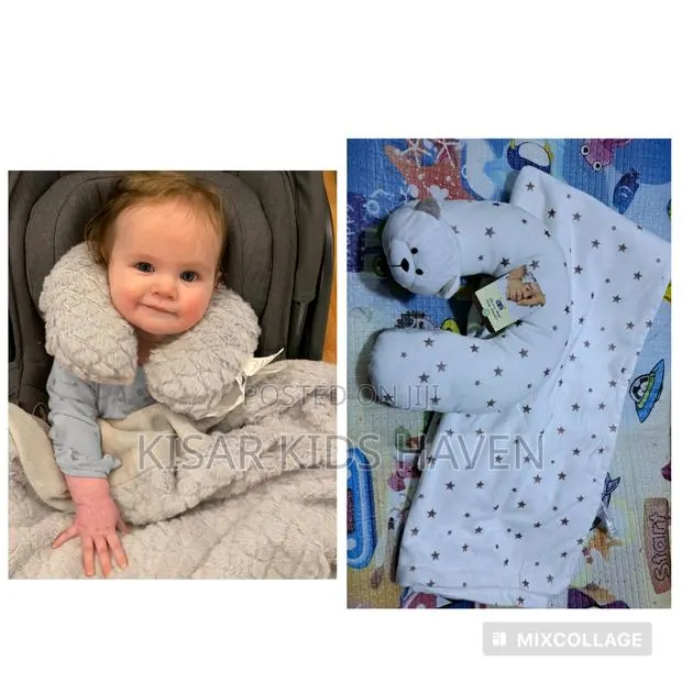 Baby Neck Pillow With Blanket · Photo 1