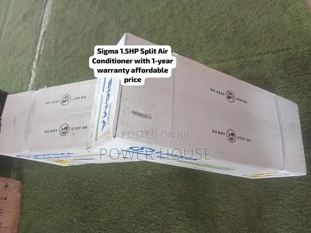 "Efficient and Reliable Sigma 1.5HP Split AC – Keeping Your Space Cool · Photo 1