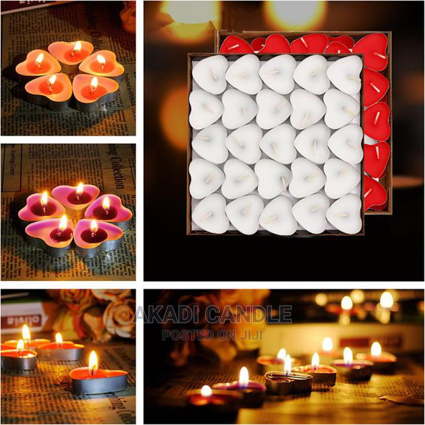 Love Tealight Candle 50pcs · Photo 1