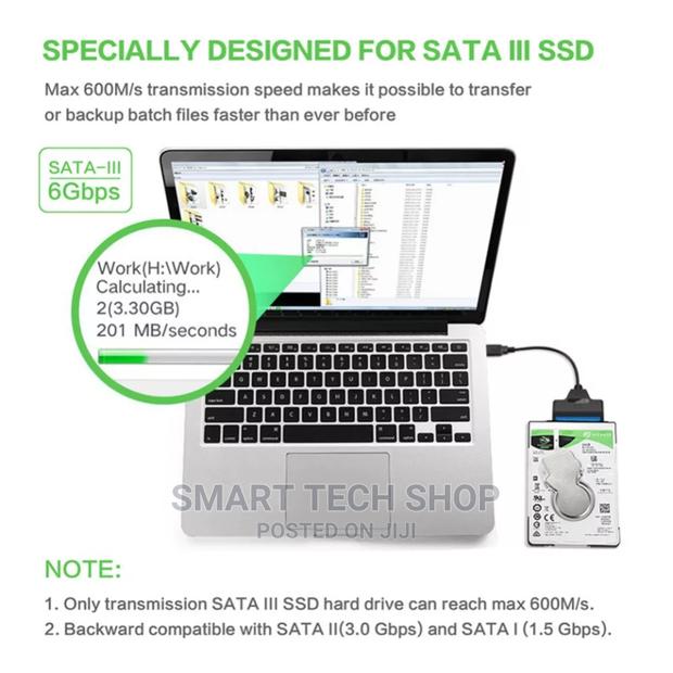 UBS 3.0 to SATA Adapter · Photo 5
