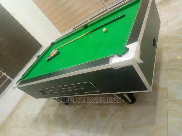 Coin Operated Marble Top Pool Table · Photo 1