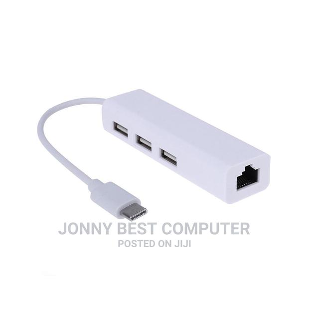 Type C Hub and LAN Port · Photo 1