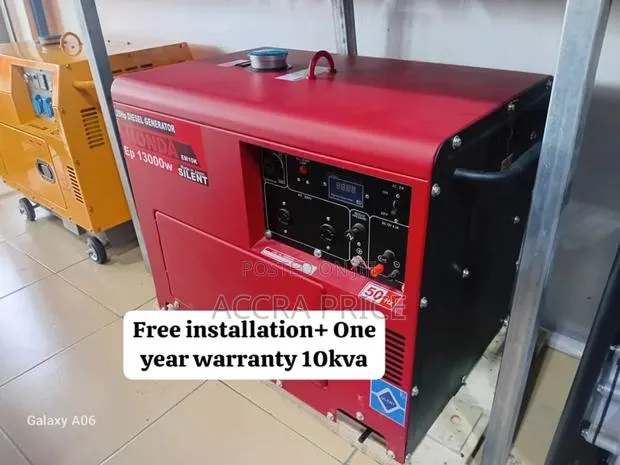 Stronger Power 10kva 13000watts Diesel Generator Honda Japan · Photo 1