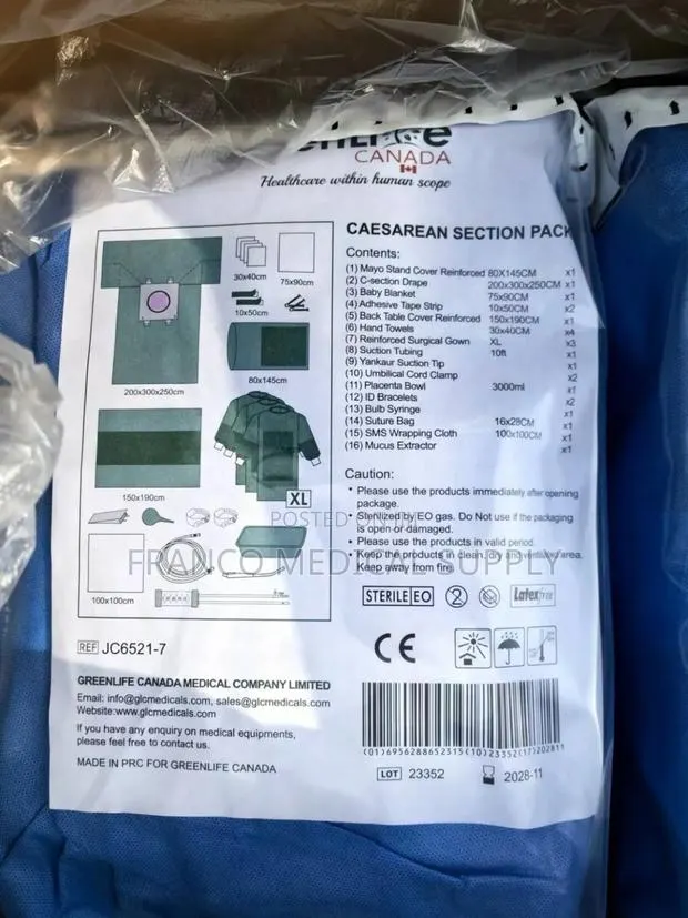 Caesarean Section Pack · Photo 1