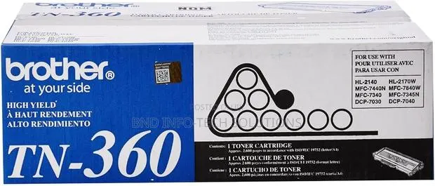 Brother Tn360 High Yield Toner · Photo 1