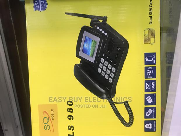 SQ LS 980 GSM Wireless Desk Phone · Photo 2