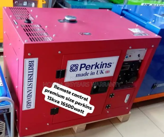 Power Guard Perkins 15kva 16500watt Remote Control Perkins · Photo 1