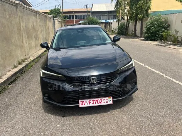 Honda Civic Touring CVT 2023 Black · Photo 1