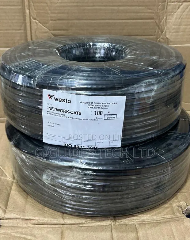 Westa 100m Cat6 SFTP Outdoor Cable, Westa Cat6 Outdoor Cable 100m · Photo 3