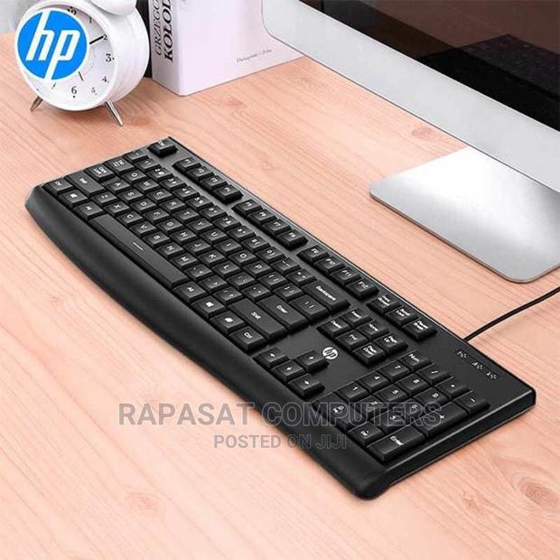 Hp Wired Usb Keyboard 104 Keys Black · Photo 1