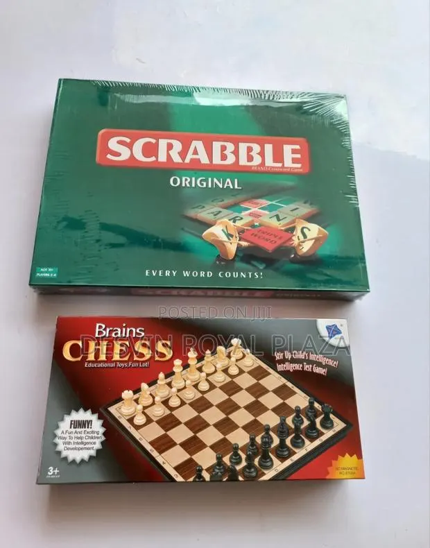 Scrabble + Chess Game · Photo 1